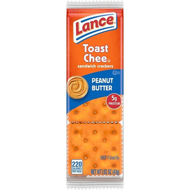 Lance Toast Chee Peanut Butter Sandwich Crackers