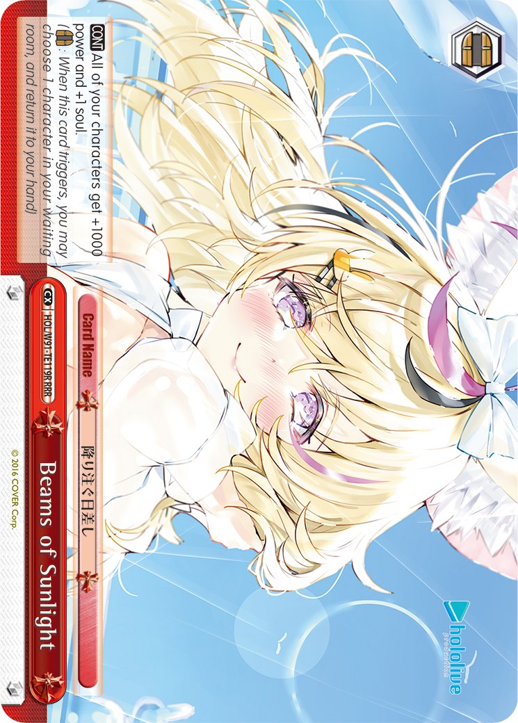 Beams of Sunlight (HOL/W91-TE119R RRR) [hololive production]