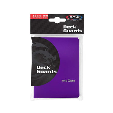 BCW  Deck Guard - Double Matte - Purple