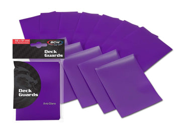 BCW  Deck Guard - Double Matte - Purple