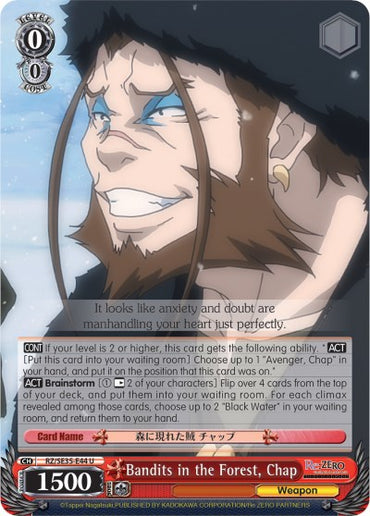 Bandits in the Forest, Chap (RZ/SE35-E44 U) (Parallel Foil) [Re:ZERO: The Frozen Bond]