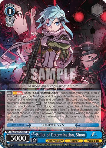 Bullet of Determination, Sinon [Sword Art Online Animation 10th Anniversary]