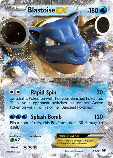 Blastoise EX (XY30) [XY: Black Star Promos]