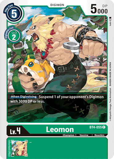 Leomon [BT4-055] [Great Legend]