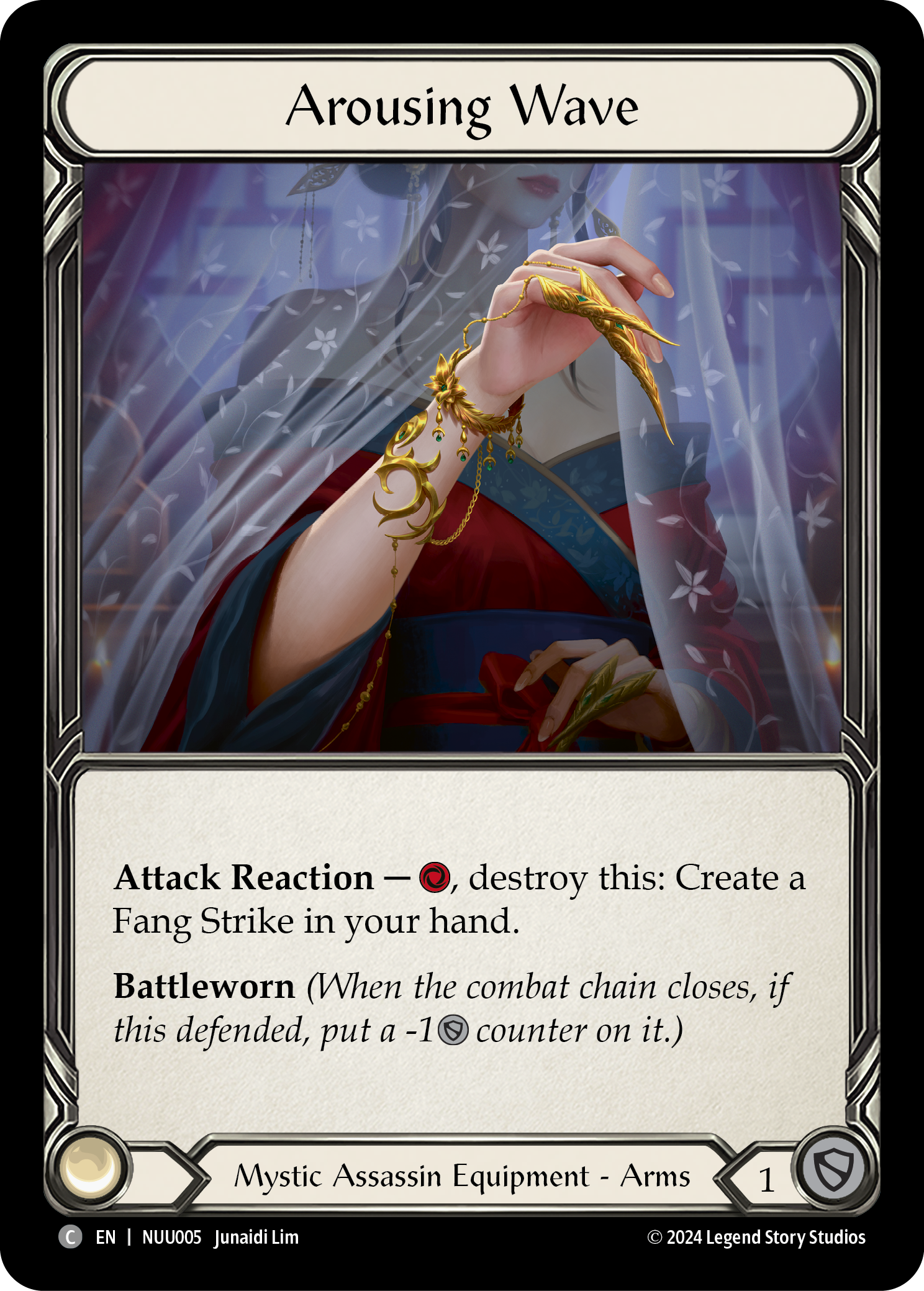 Arousing Wave [NUU005] (Part the Mistveil Nuu Blitz Deck)