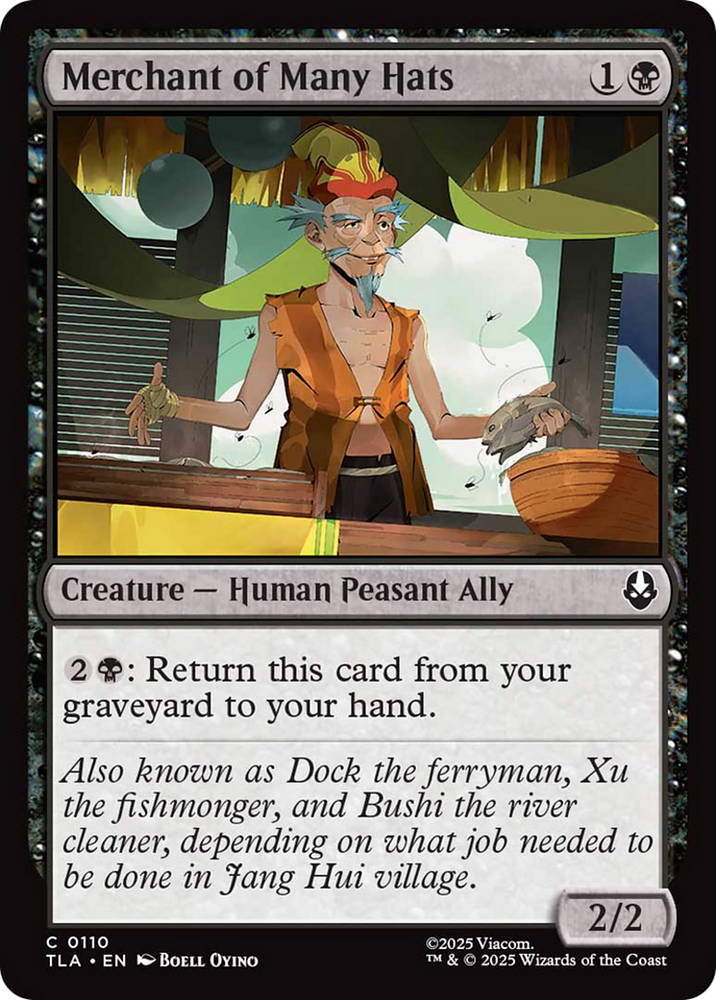 Merchant of Many Hats [Avatar: The Last Airbender]