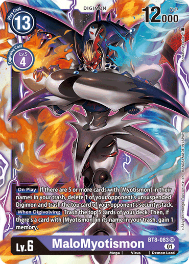 MaloMyotismon [BT8-083] [New Awakening]