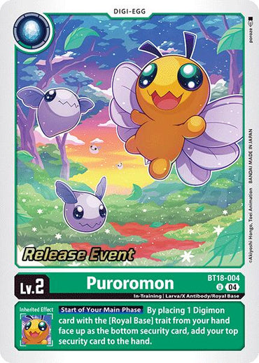 Puroromon [BT18-004] [Release Special Booster Ver.2.0 Promos]