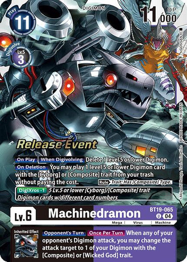 Machinedramon [BT19-065] [Release Special Booster Ver.2.0 Promos]