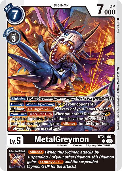 MetalGreymon [BT21-061] [World Convergence]