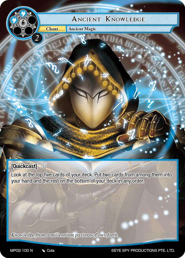 Ancient Knowledge (MP02-100 N) [Masterpiece Collection 02 