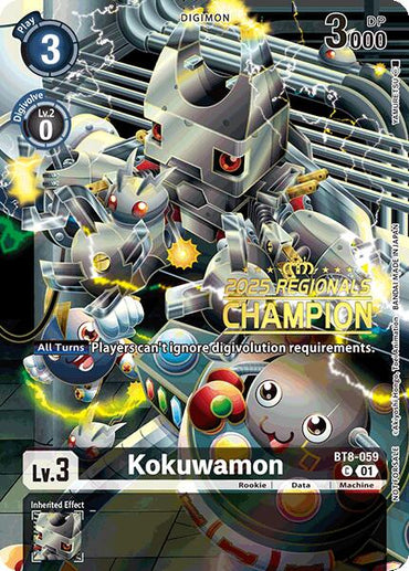 Kokuwamon [BT8-059] (2025 Regionals Champion) [New Awakening Promos]
