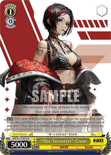 "The Terrorist" Crow (NIK/S117-E013 U) [GODDESS OF VICTORY: NIKKE]