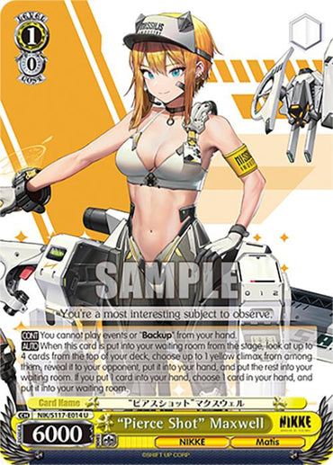 "Pierce Shot" Maxwell (NIK/S117-E014 U) [GODDESS OF VICTORY: NIKKE]
