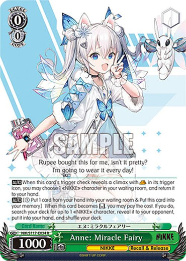 Anne: Miracle Fairy (NIK/S117-E034 R) [GODDESS OF VICTORY: NIKKE]