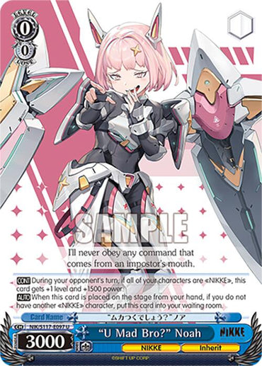 "U Mad Bro?" Noah (NIK/S117-E097 U) [GODDESS OF VICTORY: NIKKE]