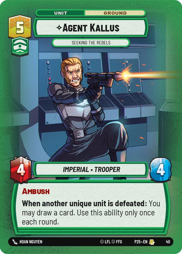 Agent Kallus - Seeking the Rebels (40) (40) [Store Showdown Promos]