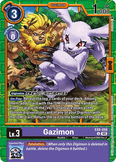 Gazimon [EX9-058] [Versus Monsters]