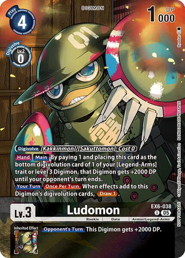 Ludomon [EX6-038] (Box Topper) [Versus Monsters]