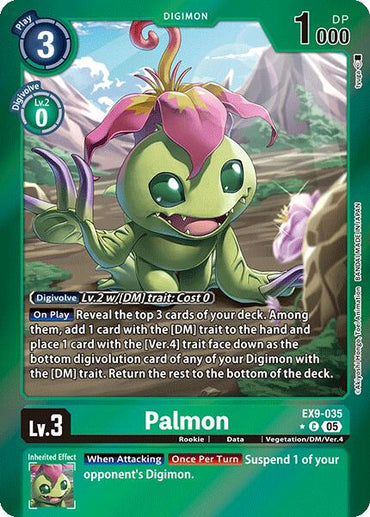 Palmon [EX9-035] (Limited Foil) [Versus Monsters]