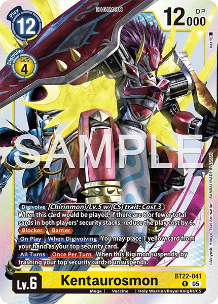 Kentaurosmon [BT22-041] [Cyber Eden]