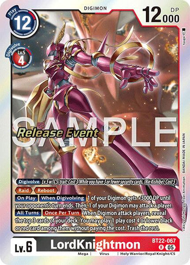 LordKnightmon [BT22-067] [Cyber Eden Release Event Cards]