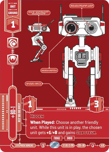 BD-1 (4/6) - Beep Boo Boo Bweep (4/6) [2025 Convention Exclusive]