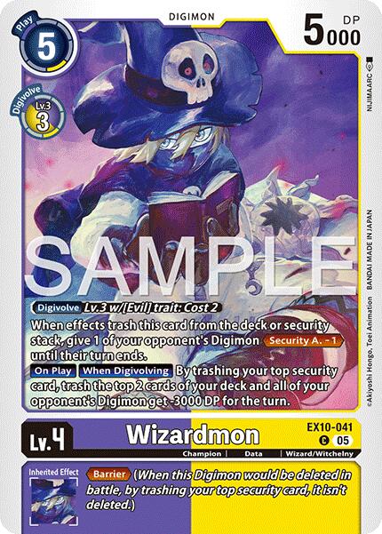 Wizardmon [EX10-041] [Sinister Order]
