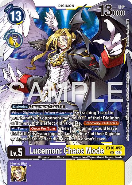 Lucemon: Chaos Mode [EX10-052] [Sinister Order]