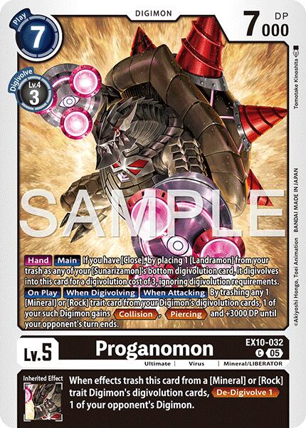 Proganomon [EX10-032] [Sinister Order]