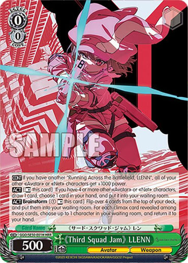 "Third Squad Jam" LLENN (HR) (GGO/SE50-E01H HR) [SAO Alternative–Gun Gale Online–2 Premium Booster]