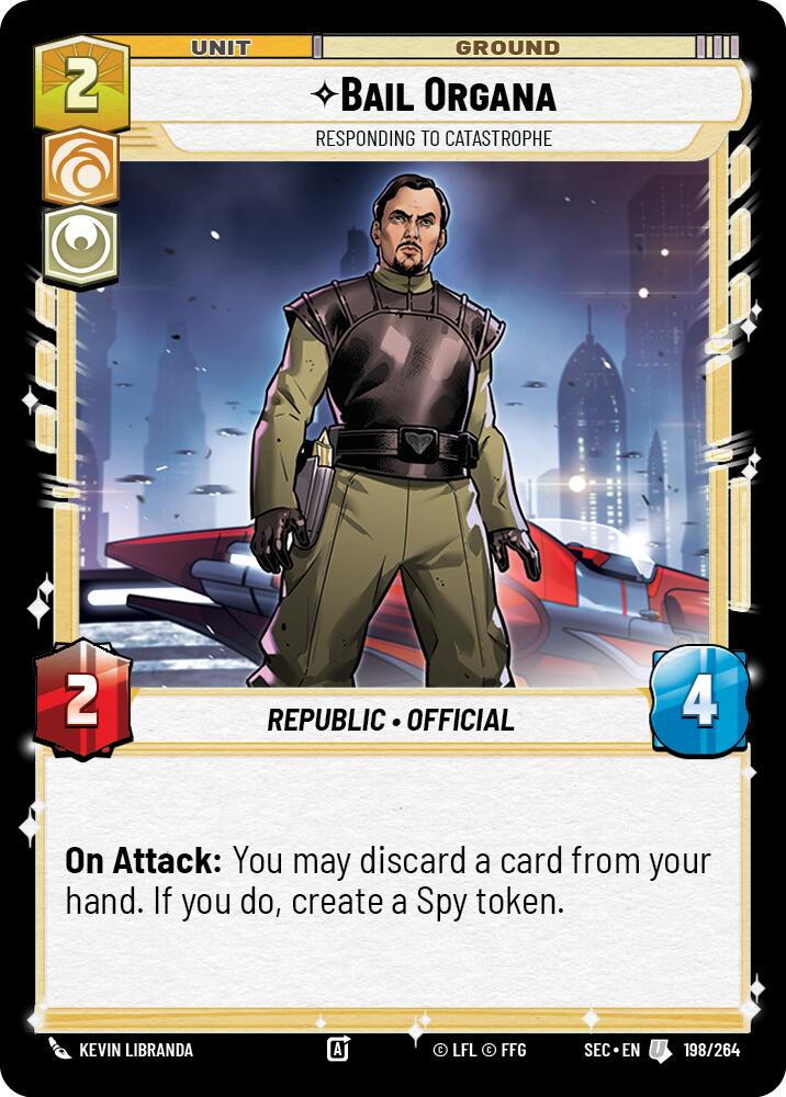Bail Organa - Responding to Catastrophe (198/264) (198/264) [Secrets of Power]