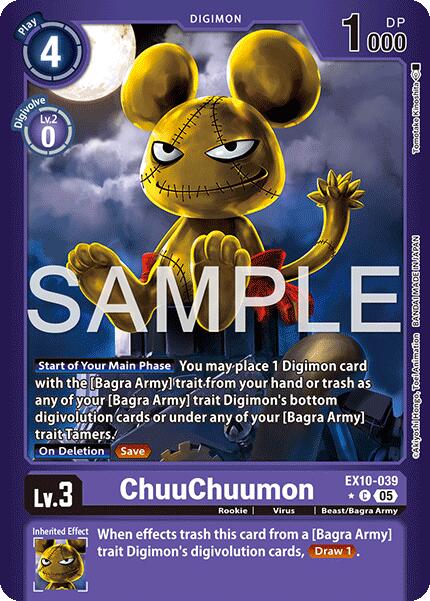 ChuuChuumon [EX10-039] (Limited Foil) [Sinister Order]