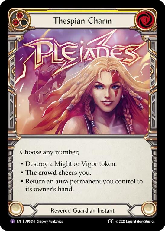 Thespian Charm [APS014] (Armory Deck: Pleiades)