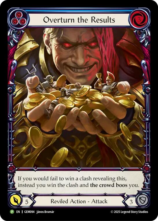 Overturn the Results [GEM094] (GEM Pack 3)