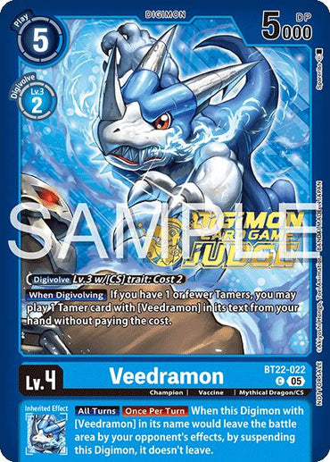 Veedramon [BT22-022] (Judge Pack 2025 Wave 2) [Cyber Eden]
