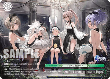 Are You Learning How to Dance? (AZL/S119-E064EX RRR+) [Azur Lane Vol. 2]