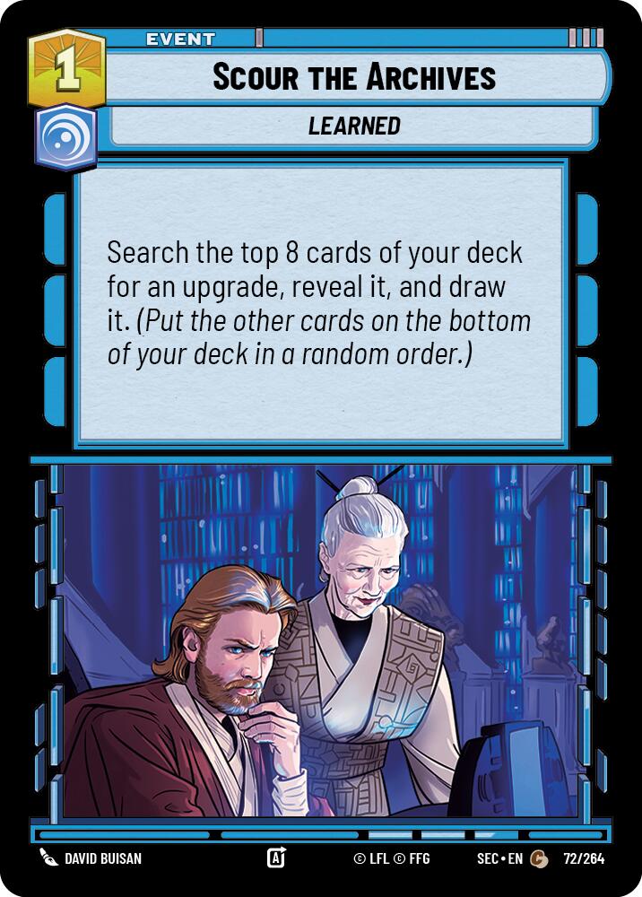Scour the Archives (72/264) (72/264) [Secrets of Power]