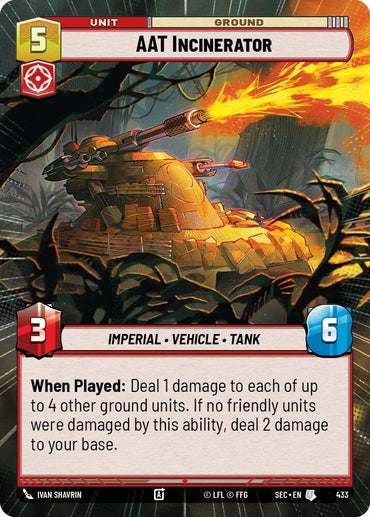 AAT Incinerator (433) (Hyperspace) (433) [Secrets of Power]