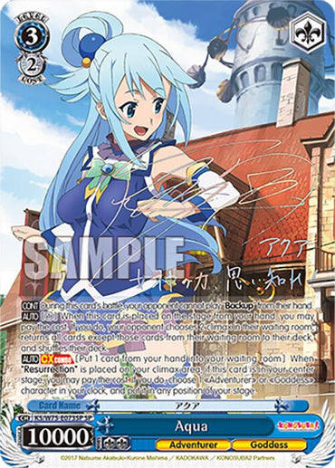 Aqua [KONOSUBA -God's blessing on this wonderful world! Re:Edit]