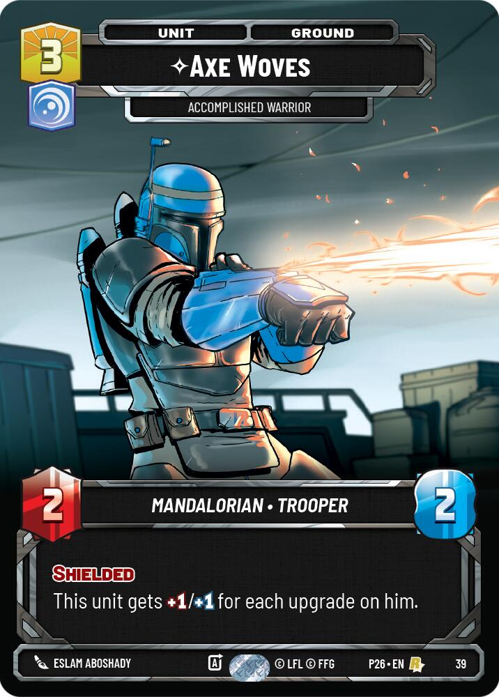 Axe Woves - Accomplished Warrior (39) (39) [Sector and Regional Promos: Season 1]