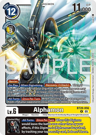Alphamon [BT20-056] (Reprint) [Advanced Booster Digimon Generation]