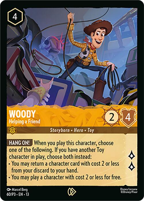 Woody - Helping a Friend (60) [Promo Cards]