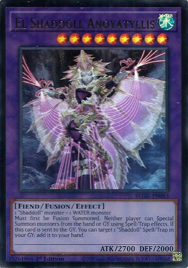 El Shaddoll Anoyatyllis [BLGG-EN083] Ultra Rare