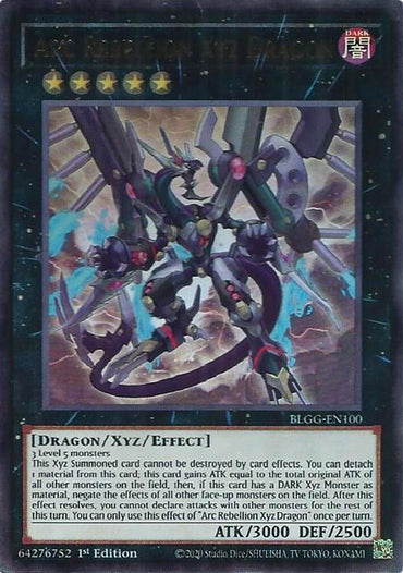 Arc Rebellion Xyz Dragon [BLGG-EN100] Ultra Rare