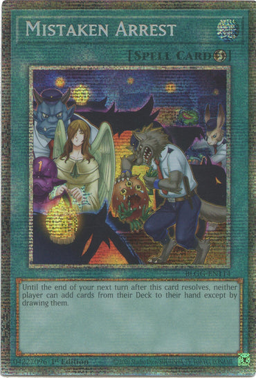 Mistaken Arrest (Starlight Rare) [BLGG-EN114] Starlight Rare