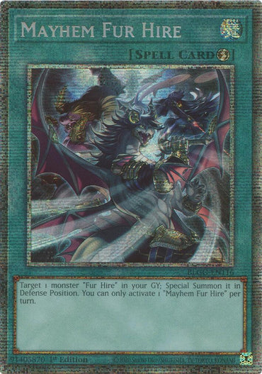 Mayhem Fur Hire (Starlight Foil) [BLGG-EN116] Starfoil Rare