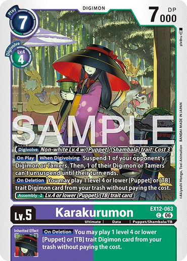 Karakurumon [EX12-063] [Digital World Shambala]