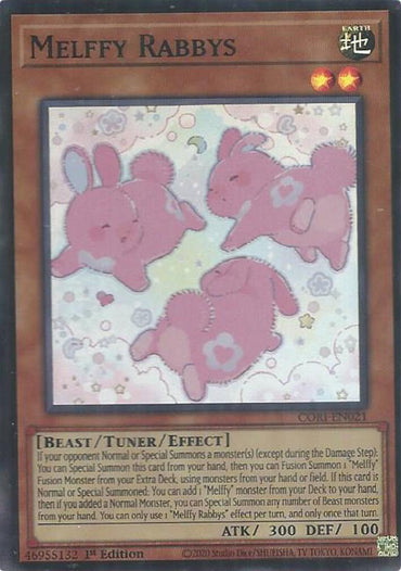 Melffy Rabbys [CORI-EN021] Super Rare