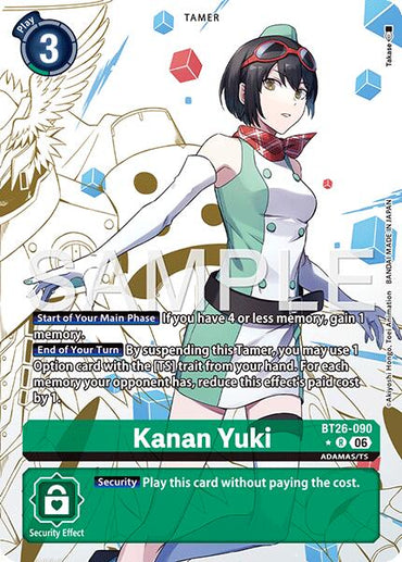 Kanan Yuki [BT26-090] (Alternate Art) [Timeless Bonds]